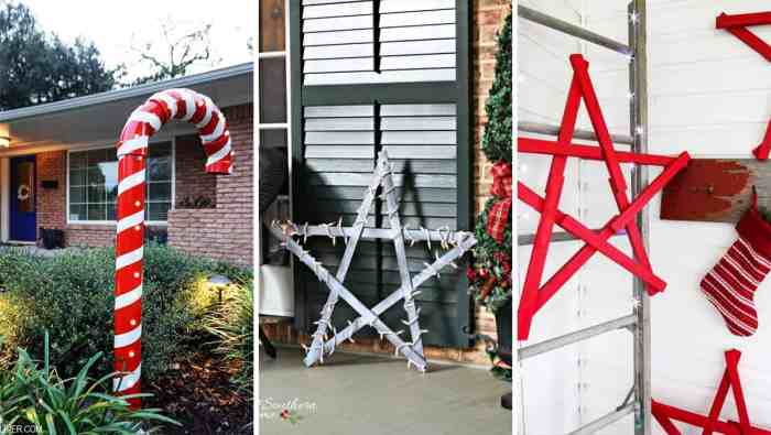 Diy outdoor christmas decorations