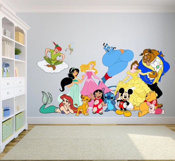 Disney kitchen wall decor