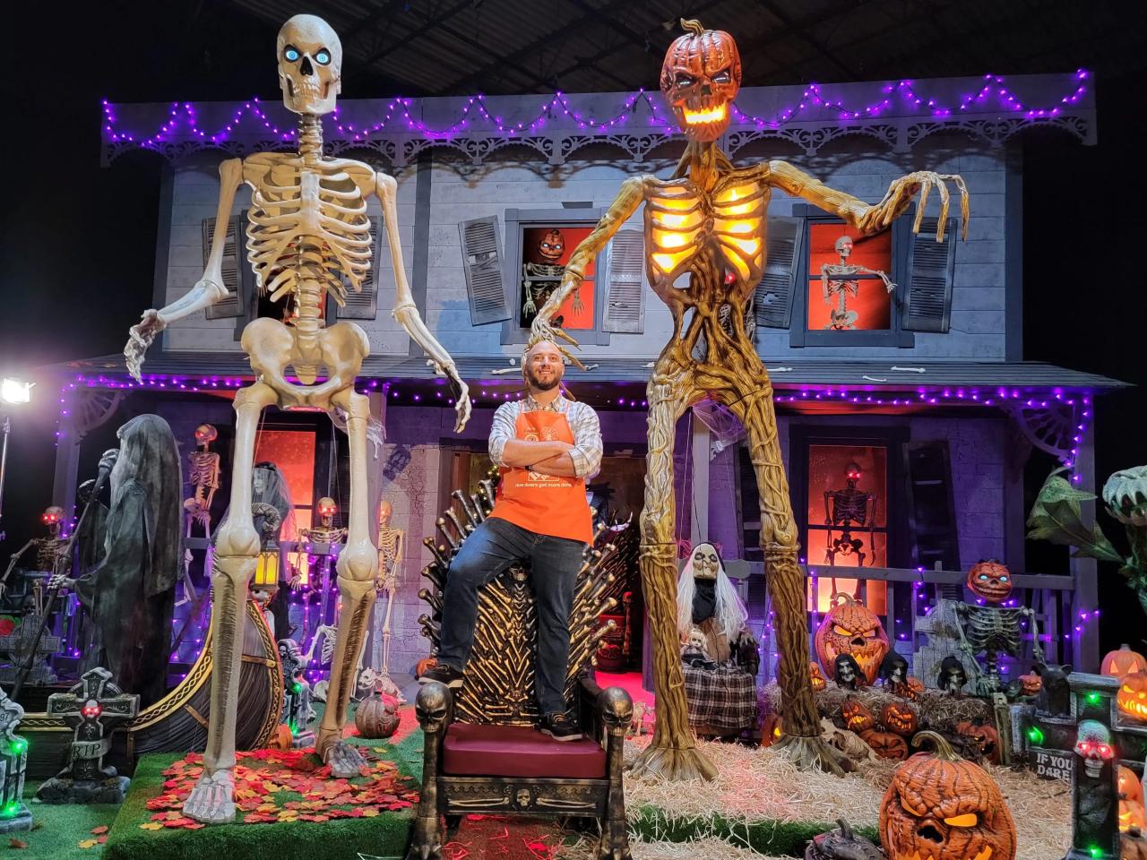 Home depot halloween decor