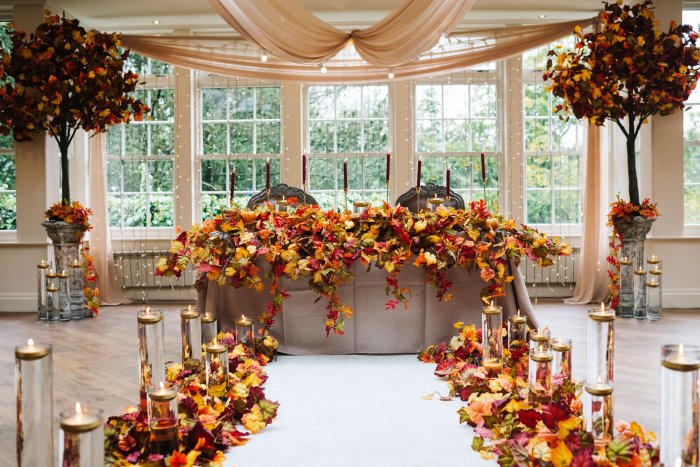 Fall wedding decor ideas