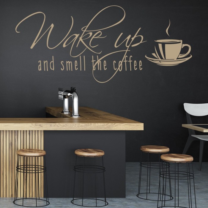 Coffee kitchen wall decor