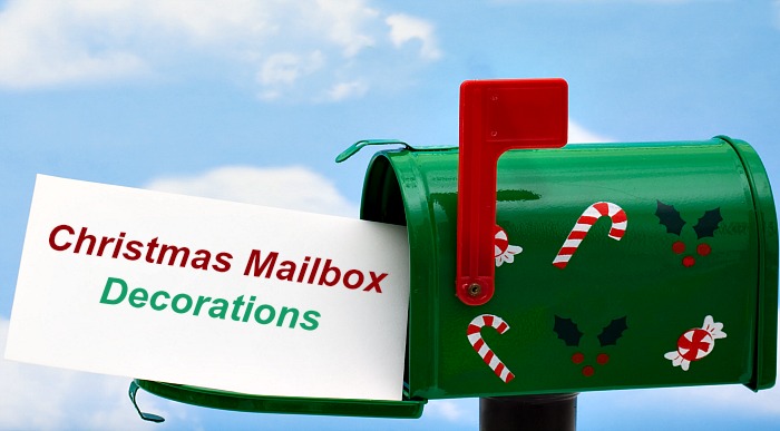 DIY Christmas Mailbox Decorations