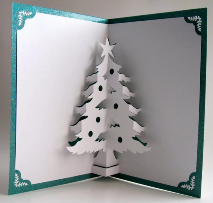 Christmas diy pop up card