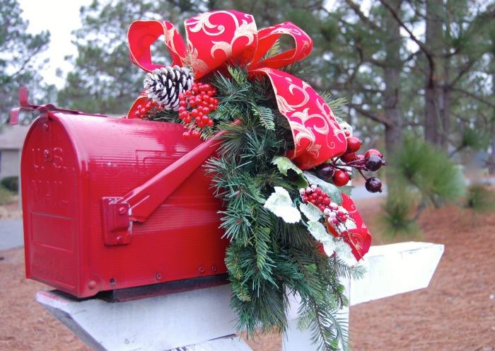 Diy christmas mailbox decorations