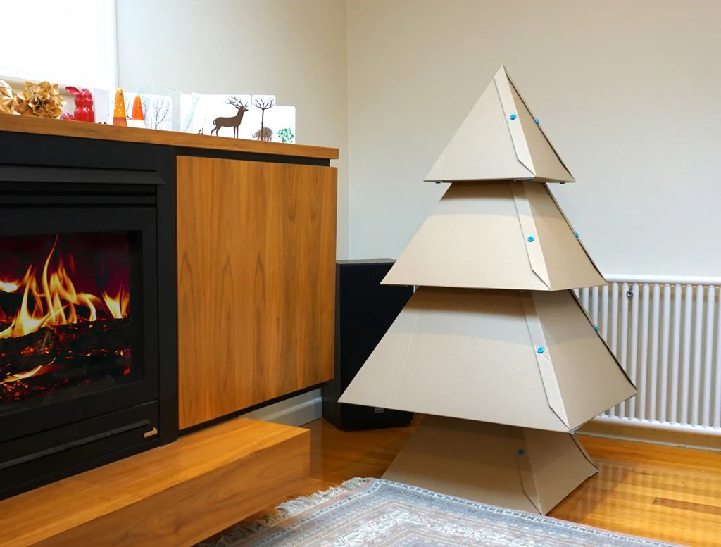 Cardboard Christmas Tree DIY A Festive Guide