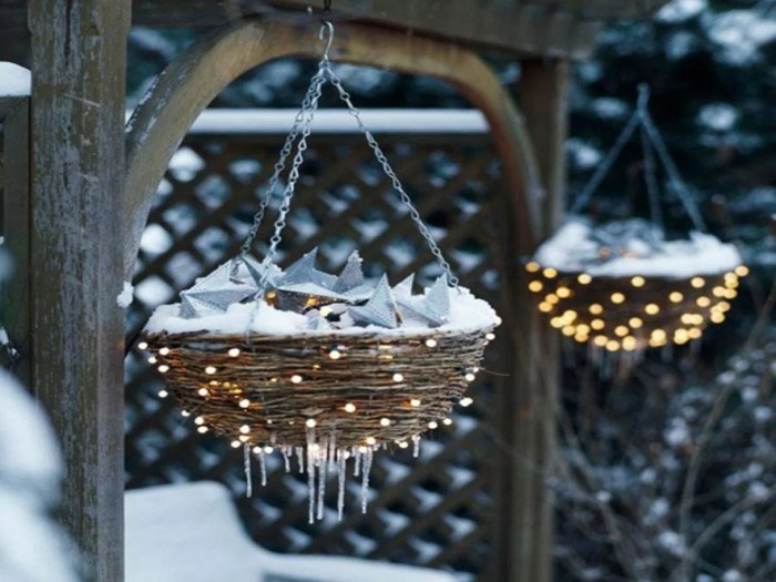 Diy outdoor christmas decorations