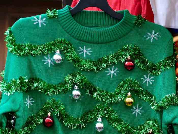 Ugly christmas sweater diy