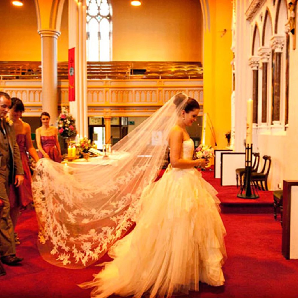 Ball Gown Wedding Dress with Ruffles