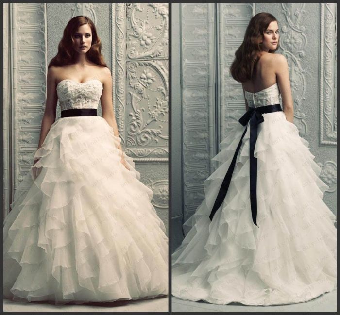 Corset Sweetheart Wedding Dresses