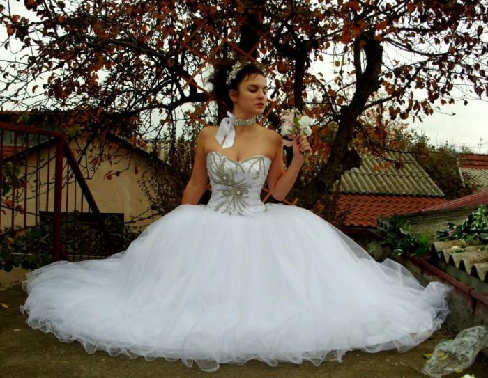 Chrome hearts wedding dress