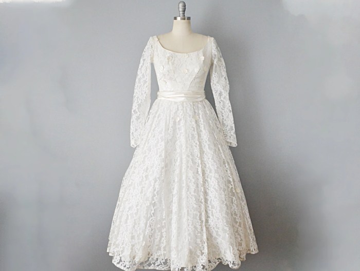 50's style short wedding dresses