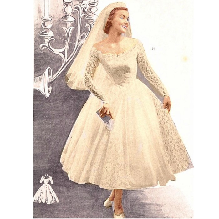 50's style short wedding dresses