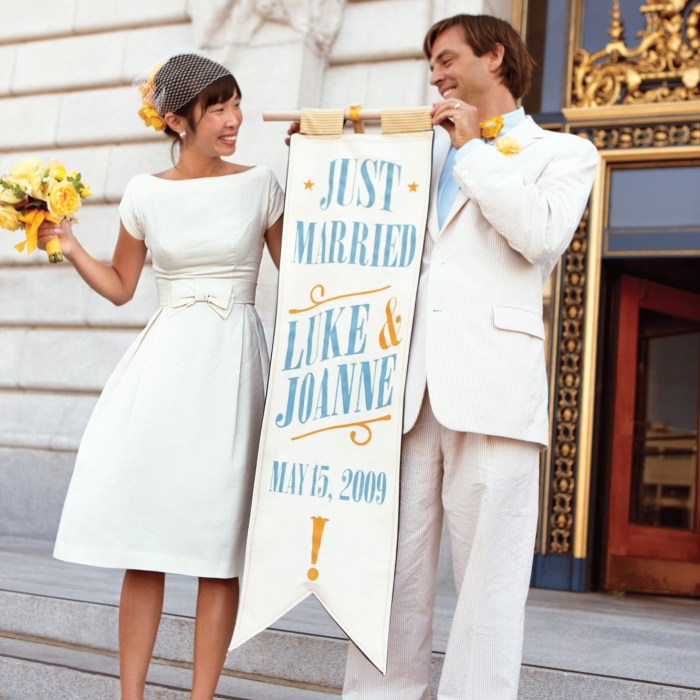 Courthouse wedding dress long