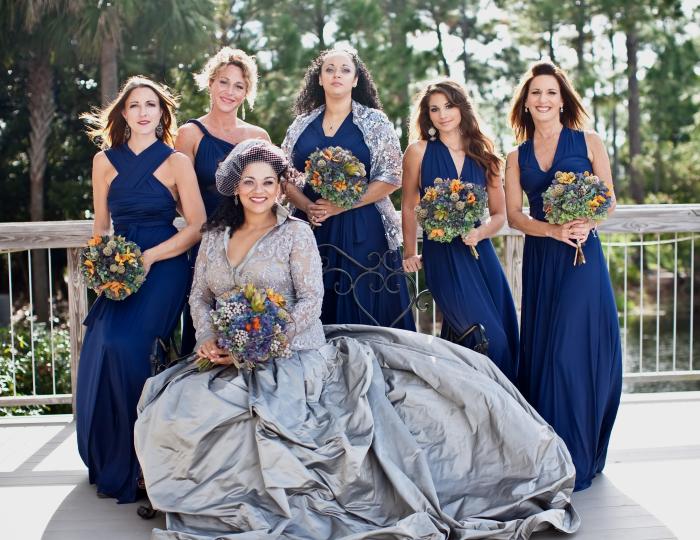 Bridesmaid dresses winter wedding choose